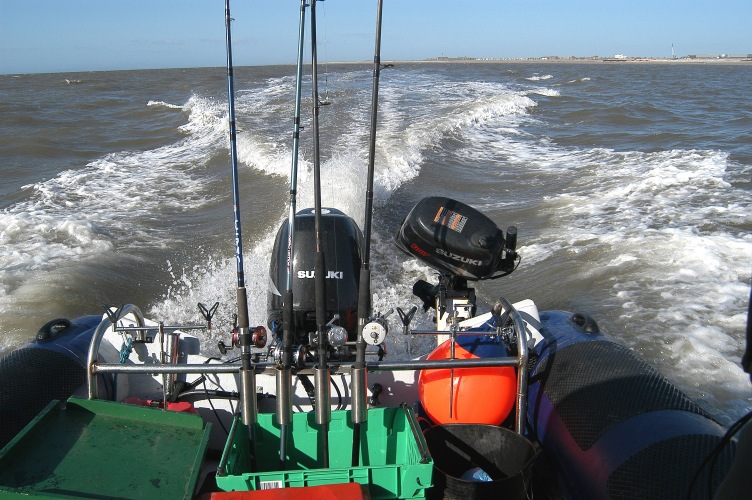 Ribfisher out on the Water