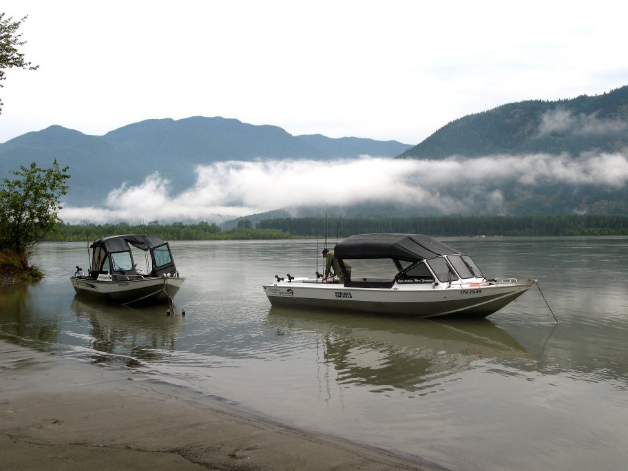 Fraser River launch site
