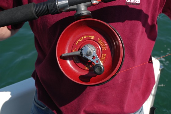 Alvey side cast reel