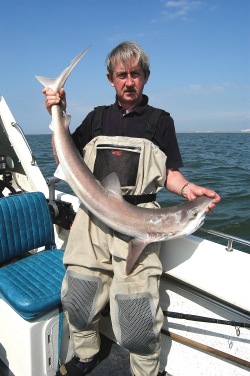 Phill wearing Klobba Breathable Waders