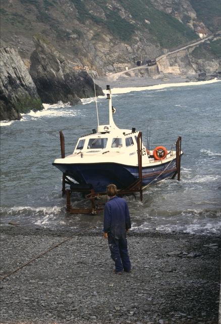 Trailering the Island boat